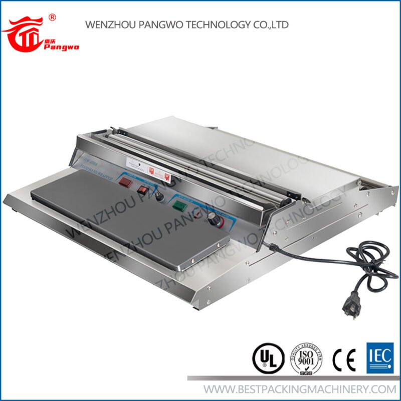 HW TW 450 Hand Wrapper Machine Fruit and Vegetable Semi-Automatic Cling Film Tray Wrapping Machine cling film Wrapping