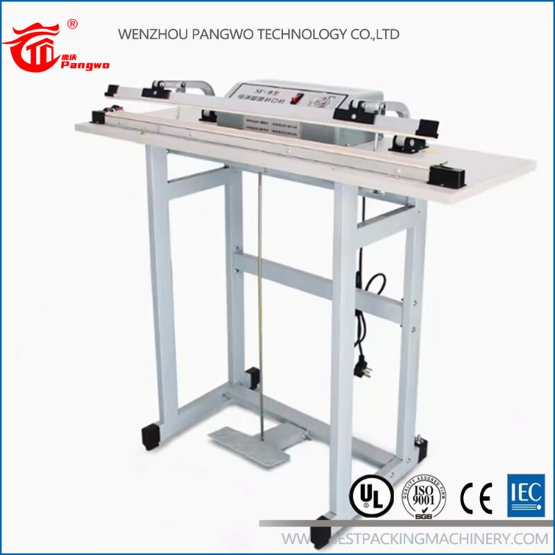 Pedal impulse sealing machine