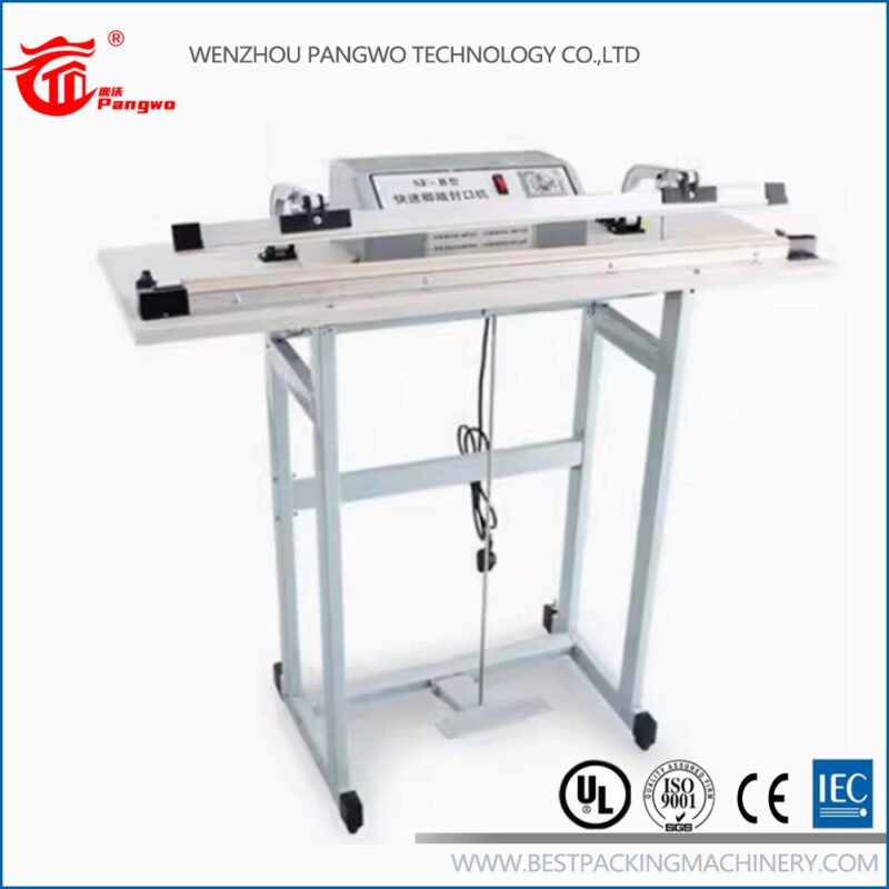 Pedal impulse sealing machine